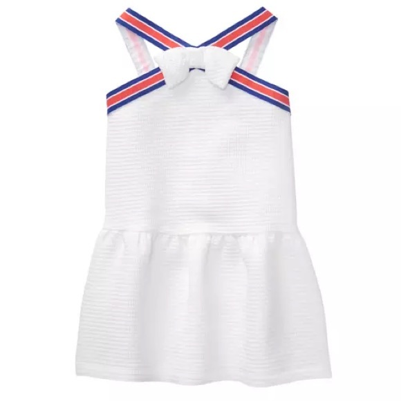 Janie and Jack Other - JANIE & JACK Girls Waffle Bow Dress Drop Waist Halter Tennis Sport 10 Activewear